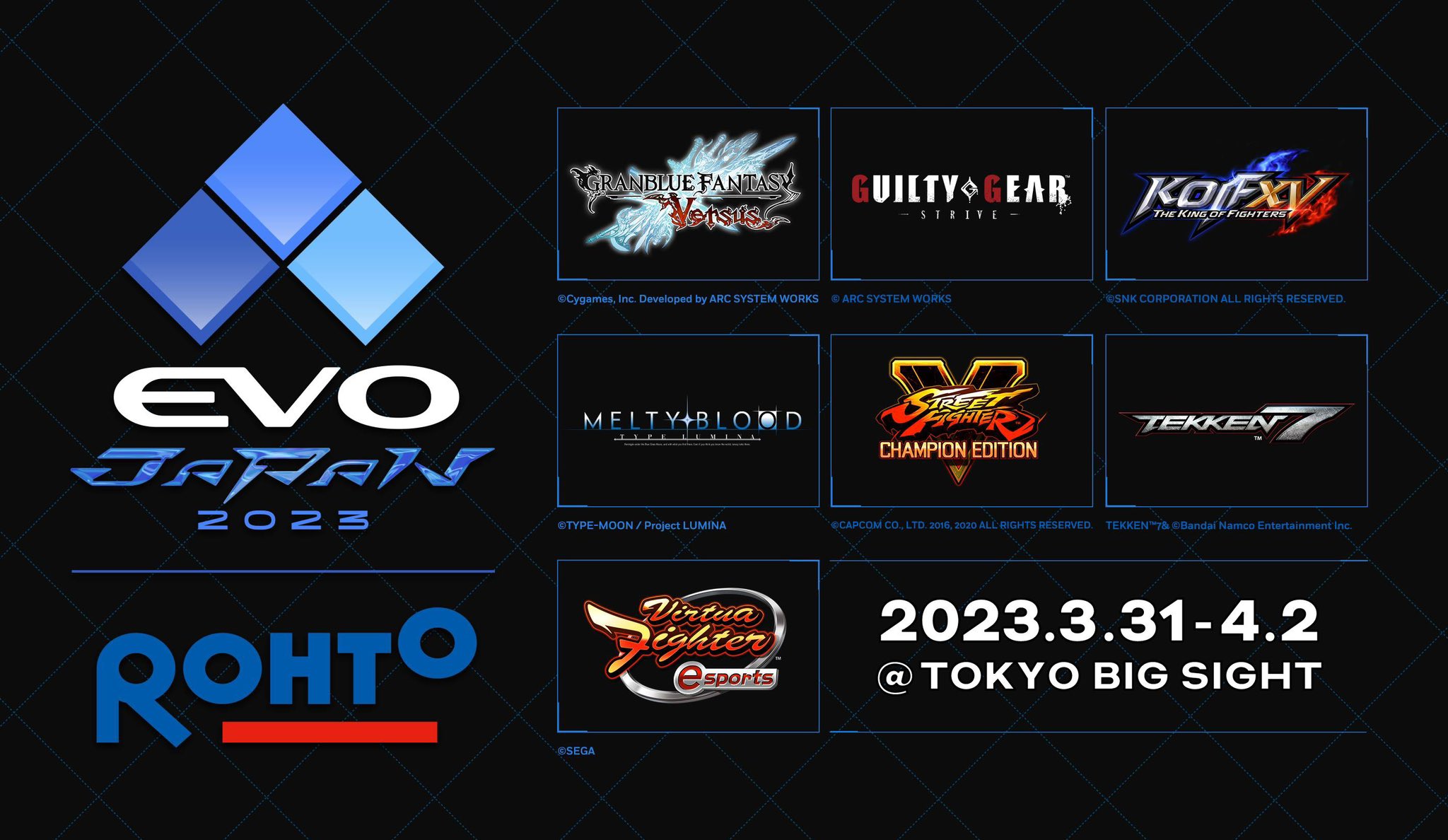 EVO Japan 2023 Lineup Adds 3 New Games Fighting Game News