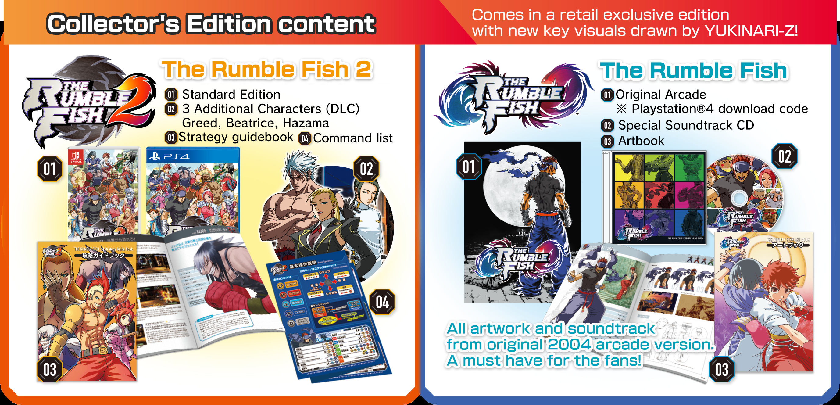 The Rumble Fish 2 Launches December 8th, Physical Collector's