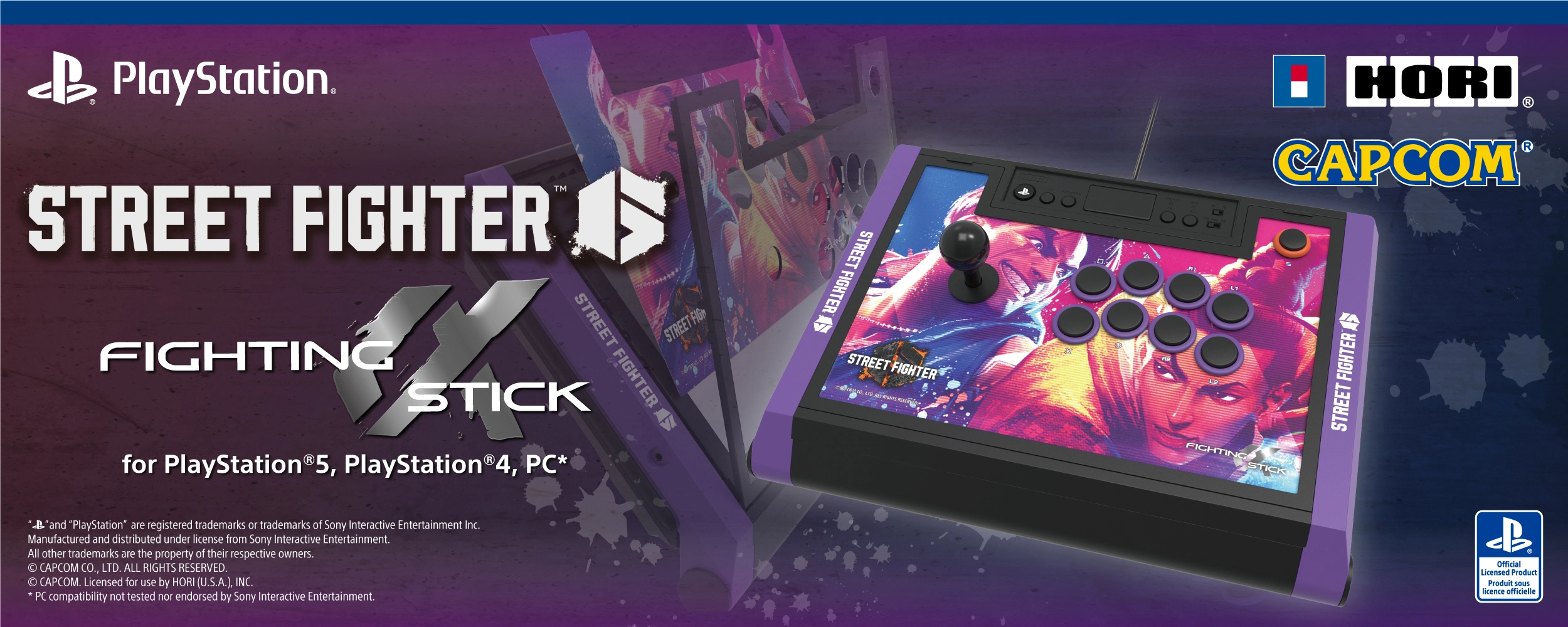 HORI Fighting Stick Alpha Street Fighter 6 Edition for PS5, PS4, and PC Now  Available for Pre-order | TFG Fighting Game News