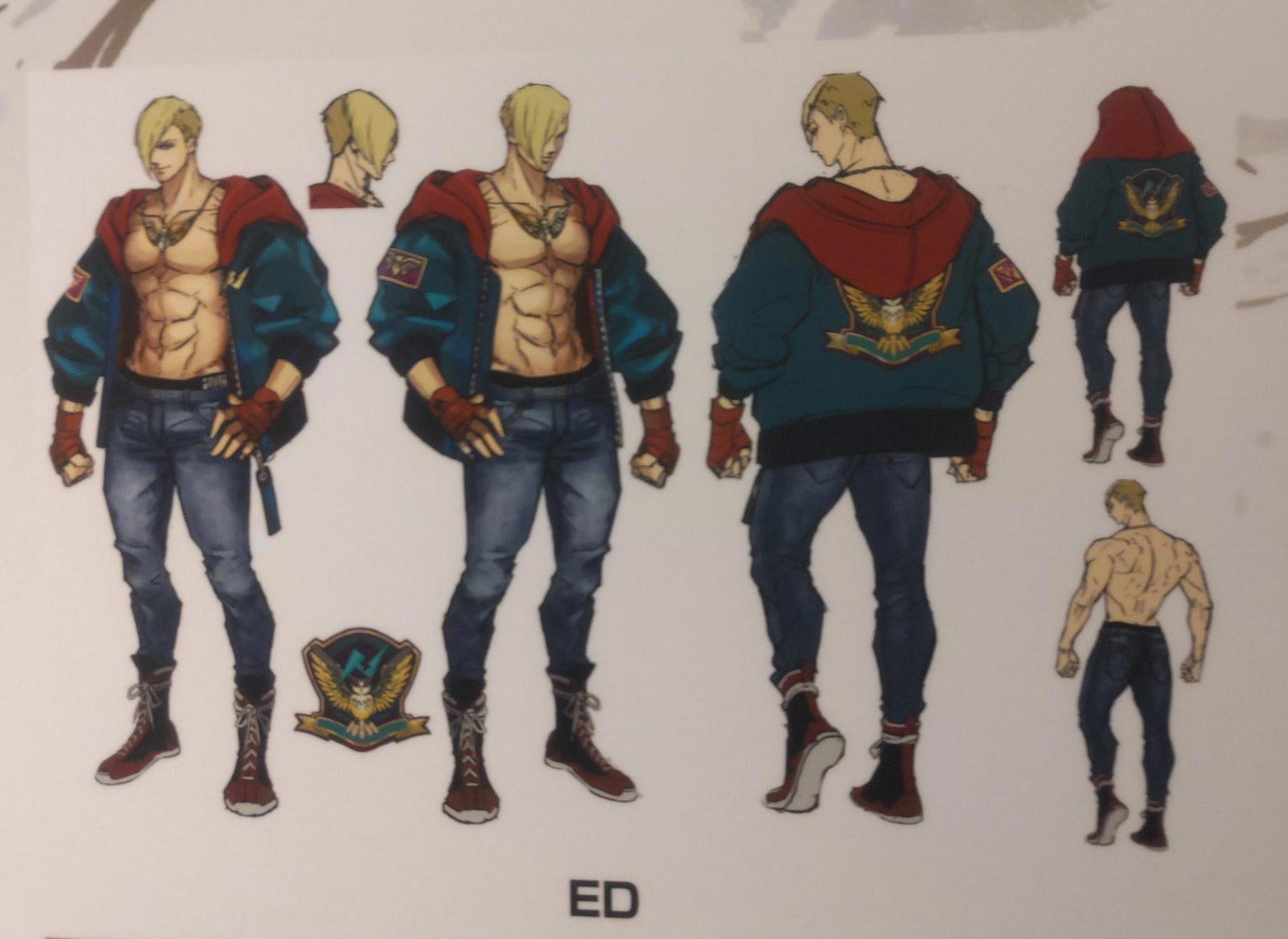 New Street Fighter 6 Akuma and Ed Concept Artwork Released