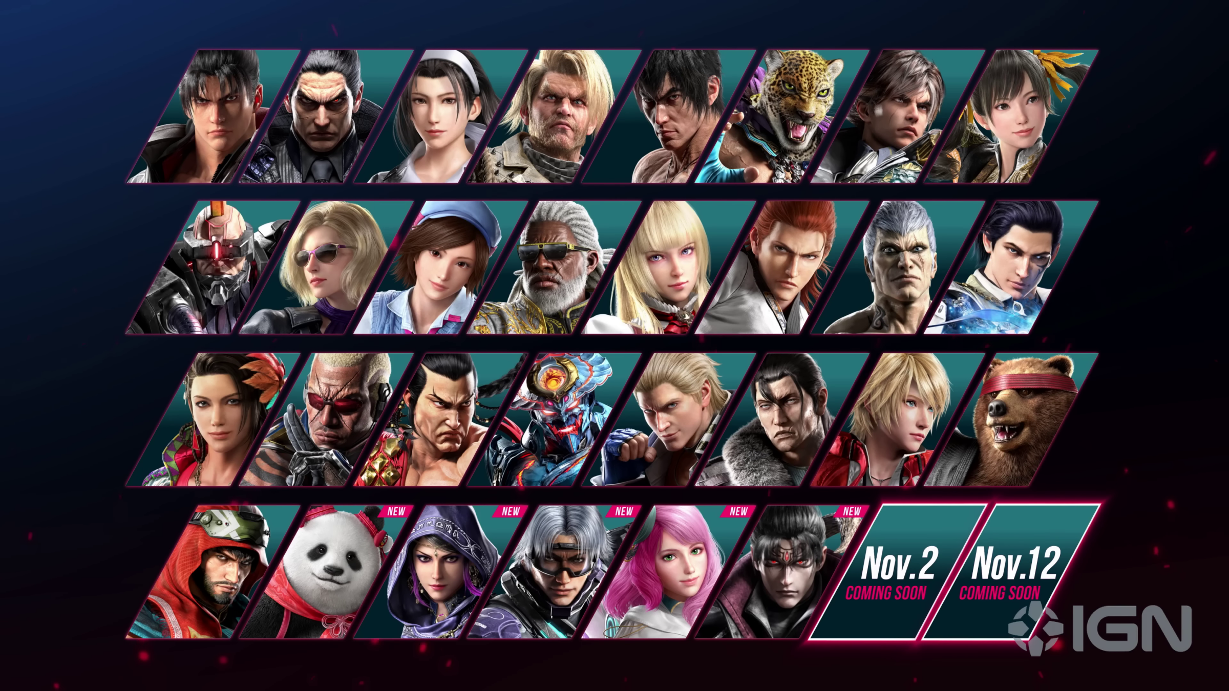 Tekken 8 confirma Alisa, Lee, Zafina e Devil Jin - Round 1