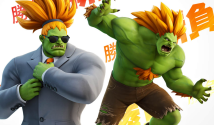 Street Fighters' Blanka and Sakura Touch Down in Fortnite