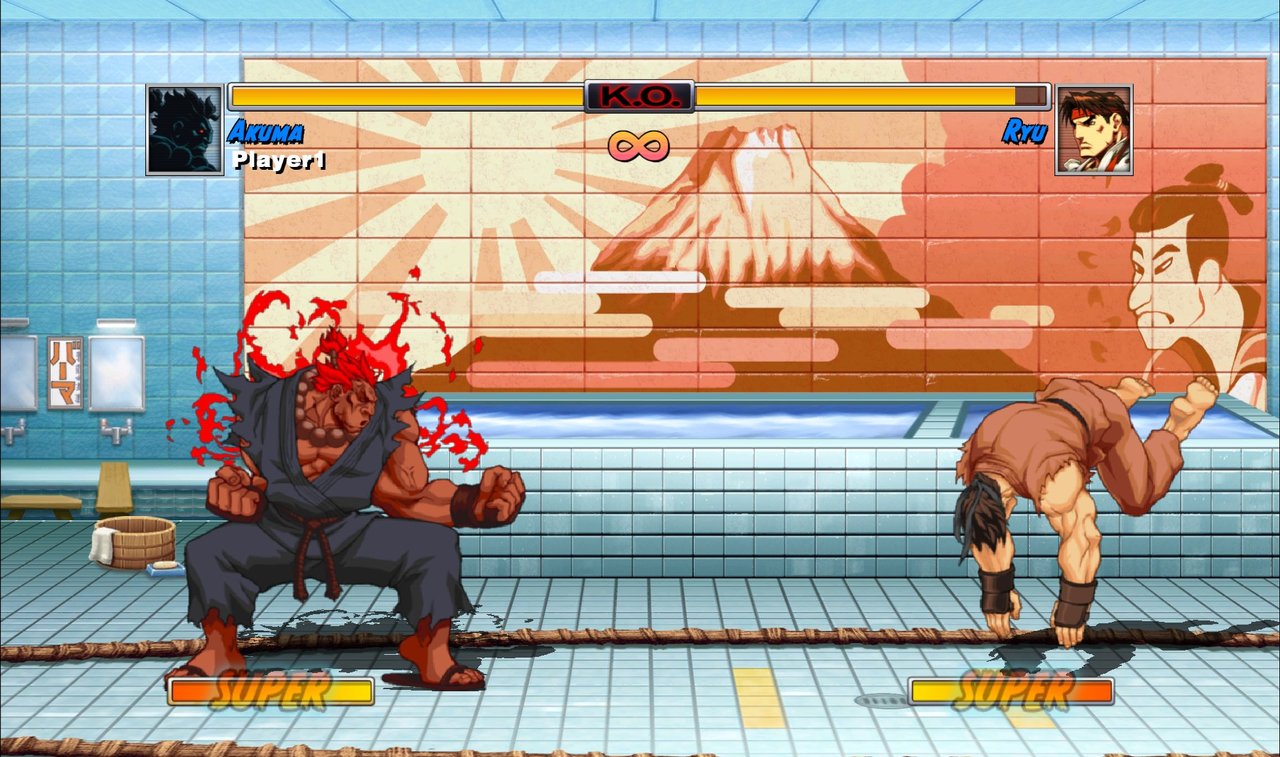 Akuma artwork #5, Super Street Fighter 2 Turbo HD Remix