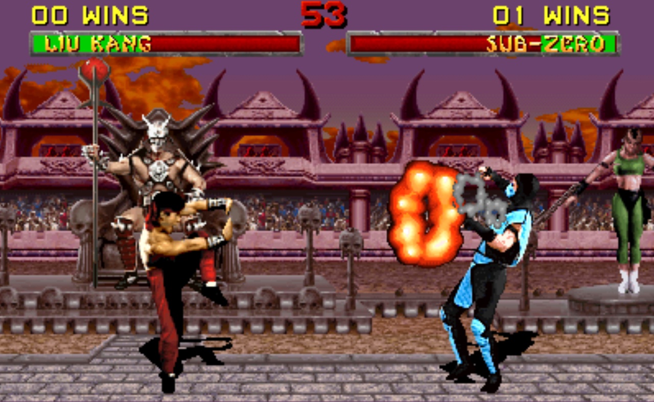 Mortal Kombat 2 Arcade Machine - Screenshot 2