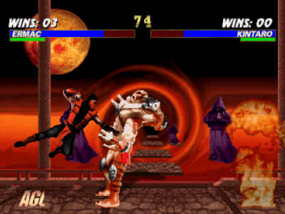 Mortal Kombat Trilogy (PSX) - Longplay as Shao Kahn 