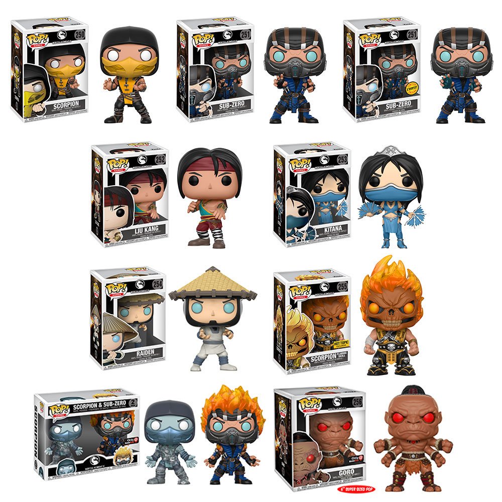 mortal kombat funko pops 2021