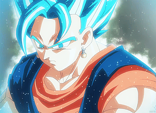 Goku's Blue Hair Transformation in Dragon Ball Heroes - wide 2