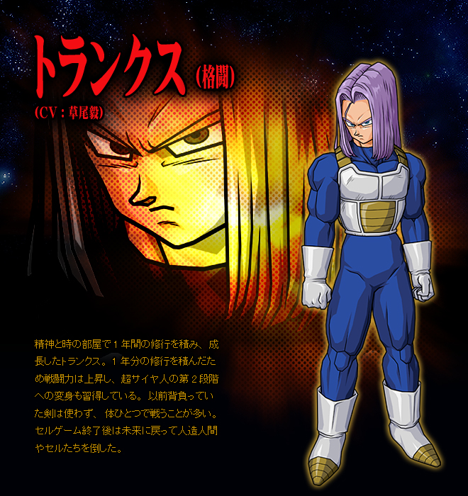 future trunks saiyan armor