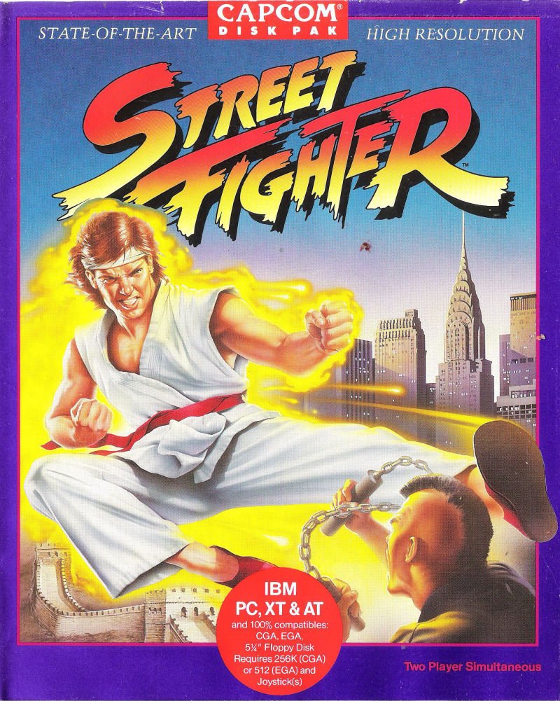 Street Fighter (1987) - Art Gallery / Arcade Cabinet Design