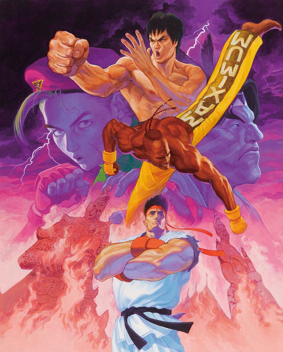 street fighter 2 poster