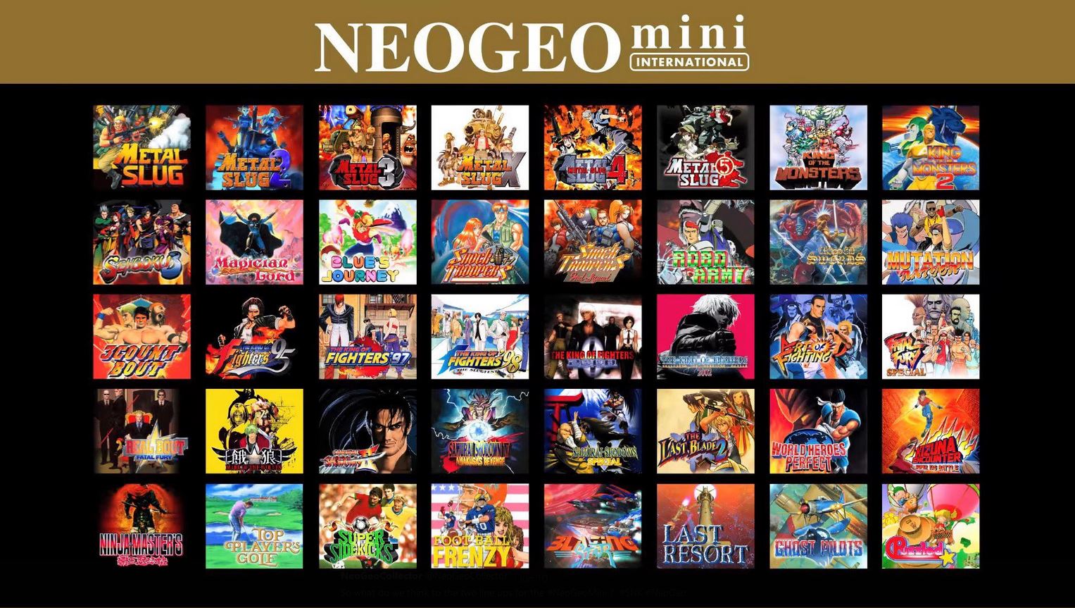 Consola Neo-Geo Mini Christmas Edición Limitada - Atari