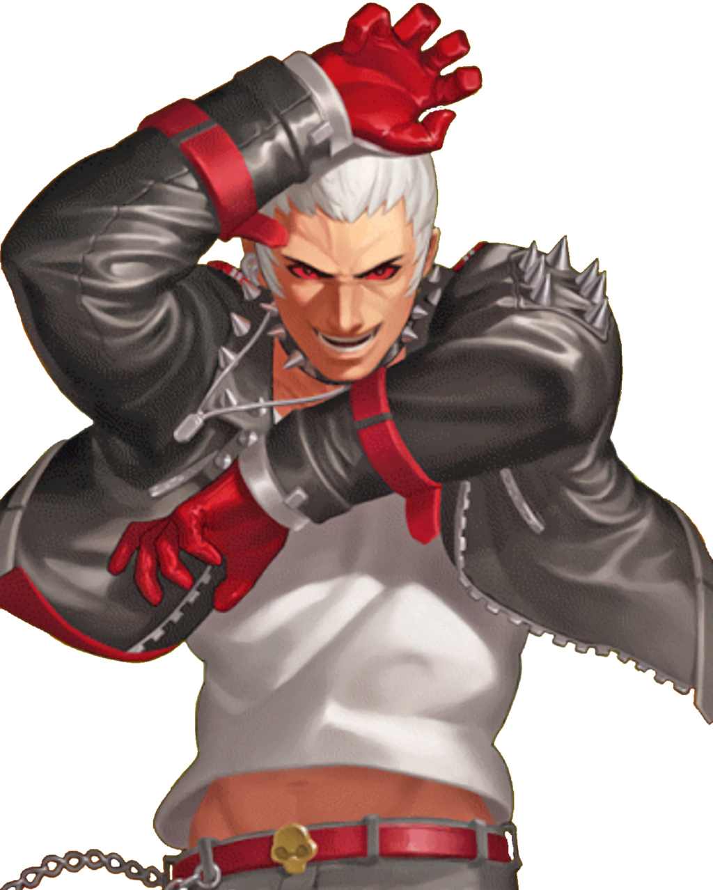 Yashiro Nanasake, The King of Fighters series artwork by Xiaoguimist.