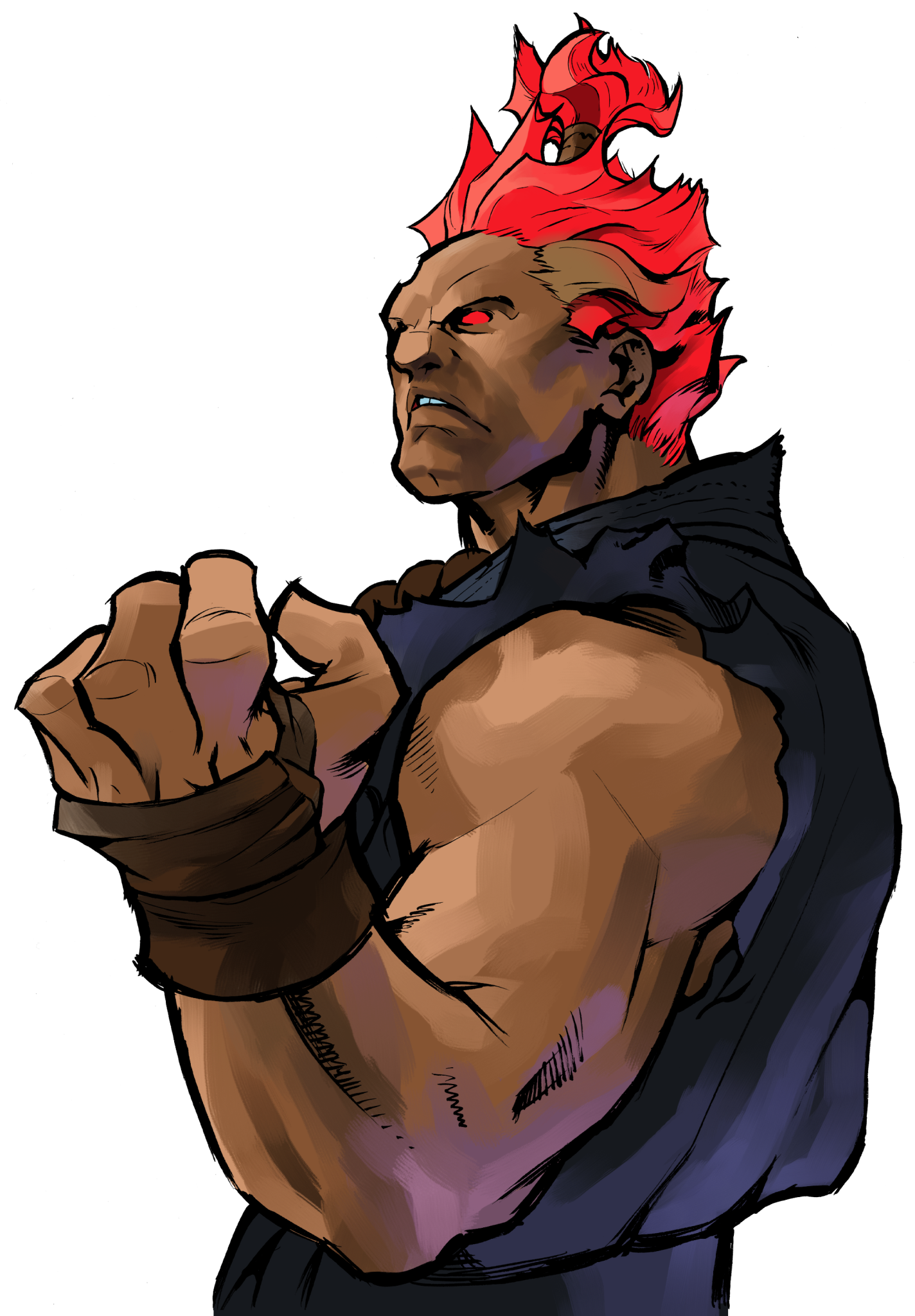 Street Fighter on X: Akuma, the Master of the Fist, is coming to