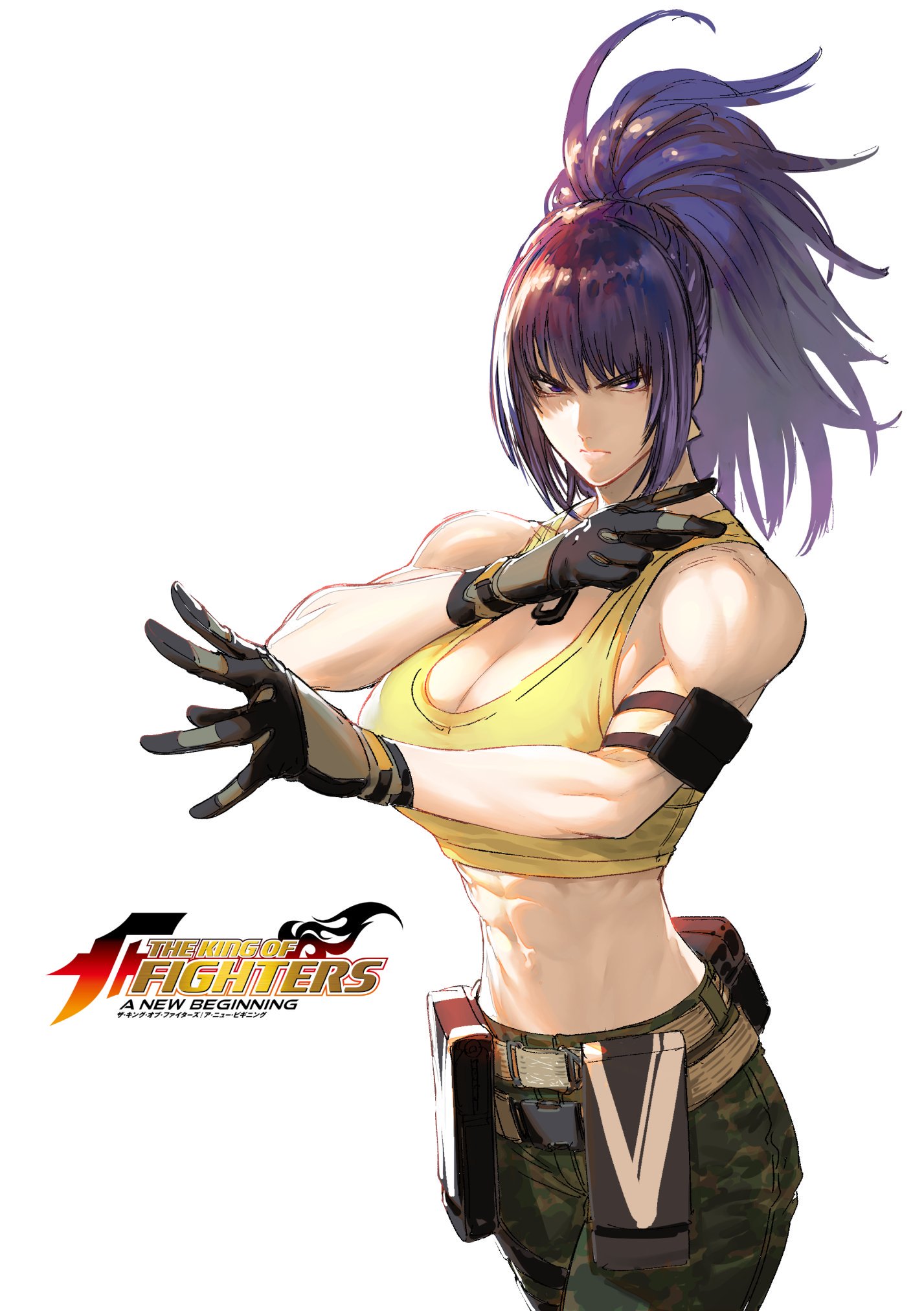 Orochi Leona Art - The King of Fighters '98: Ultimate Match Art