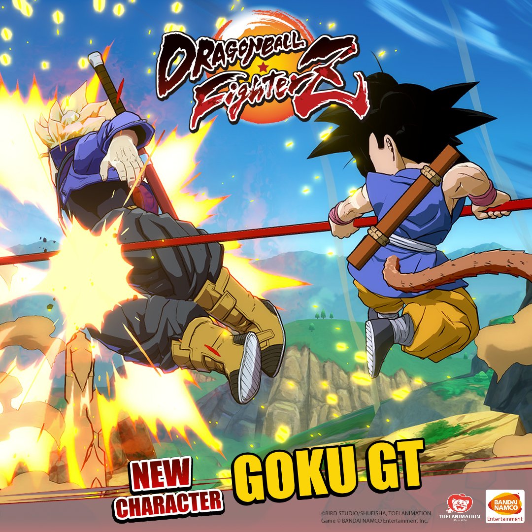 Dragon Ball FighterZ Adding "Kid Goku" From Dragon Ball GT
