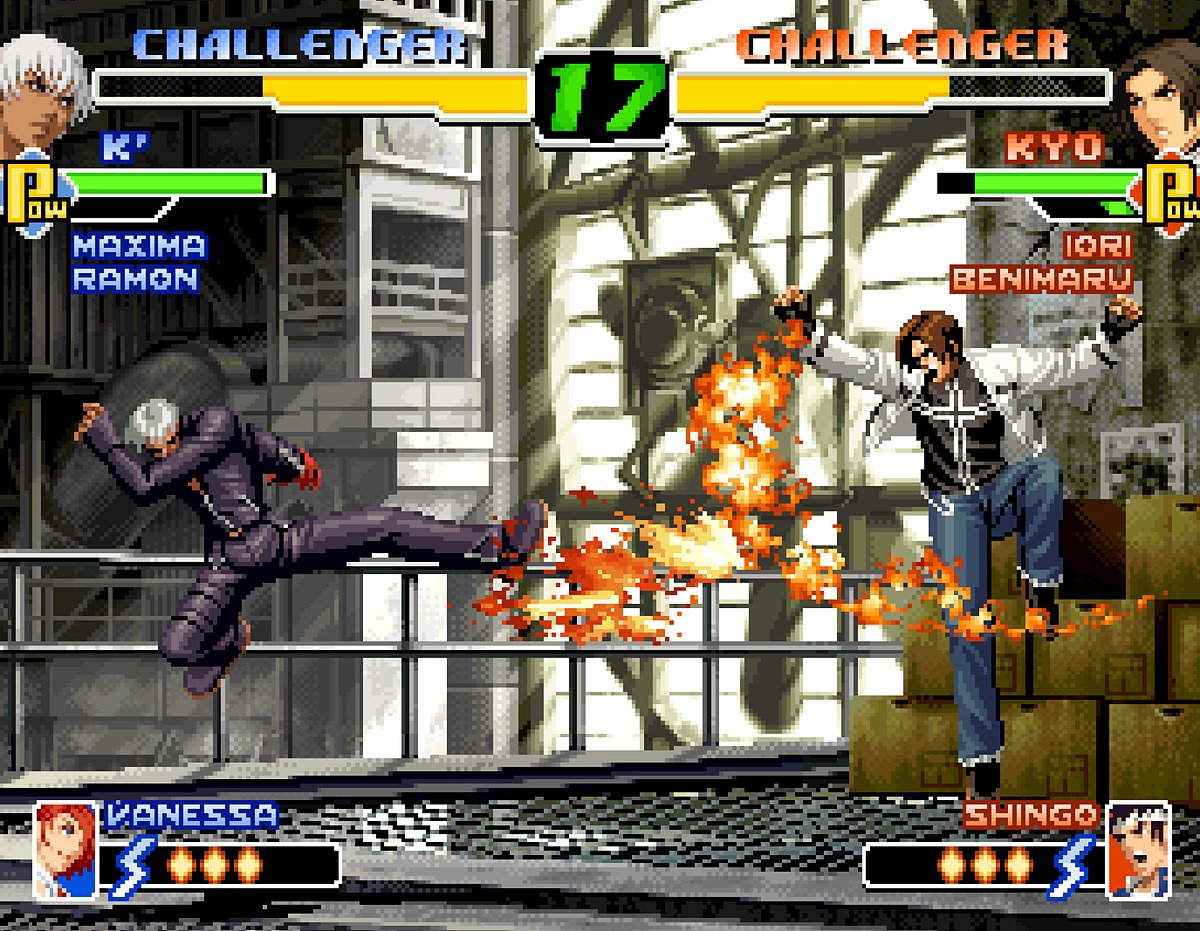 THE KING OF FIGHTERS 2000 on