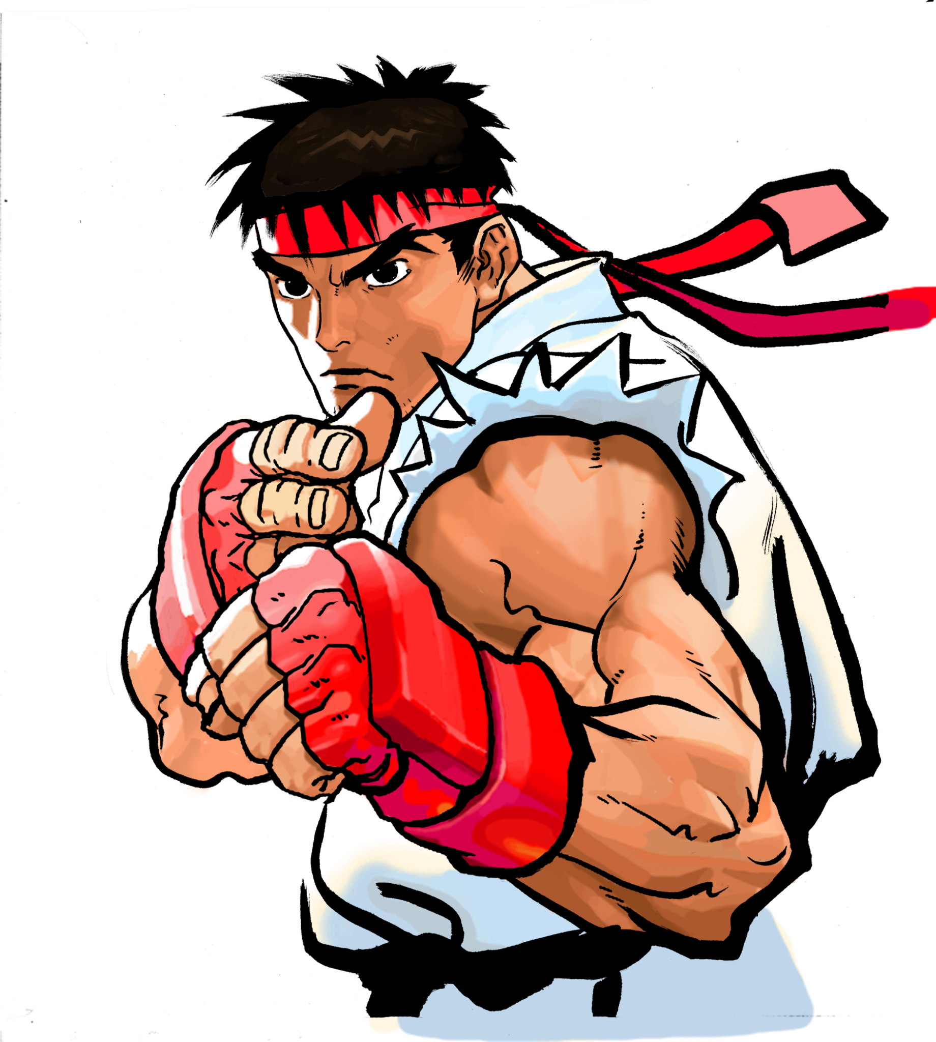 Ryu Art from Street Fighter Alpha 3 #art #artwork #gaming