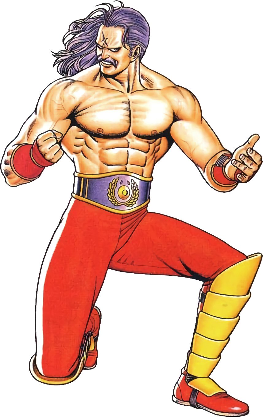 Wolfgang Krauser from Fatal Fury – Game Art