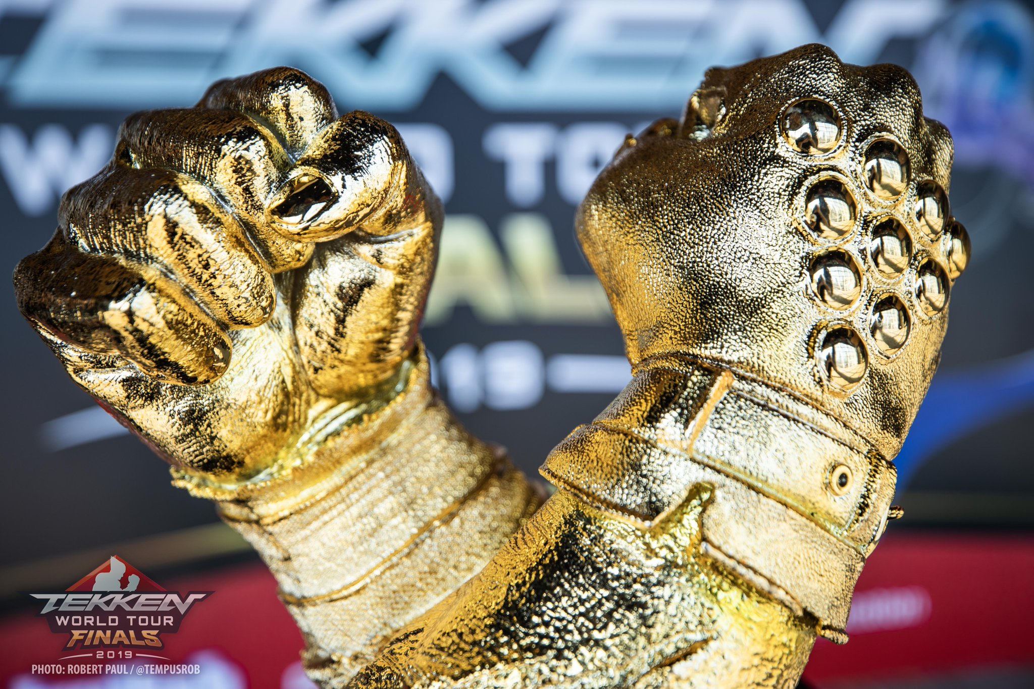 TEKKEN World Tour 2019 Finals Trophy & Devil Jin Statue Designed by