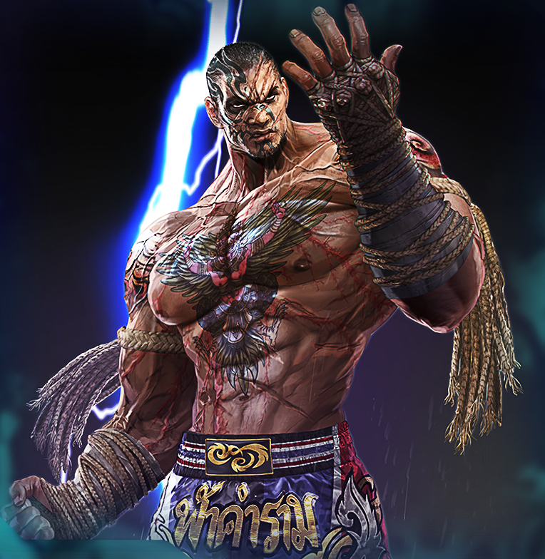 [Segredo do Sucesso] - TEKKEN 3/3 Fahkumram-tekken7-art-by-takuji-kawano