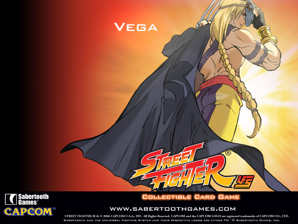 Vega - Street Fighter Spiral Notebook by E1even1nk