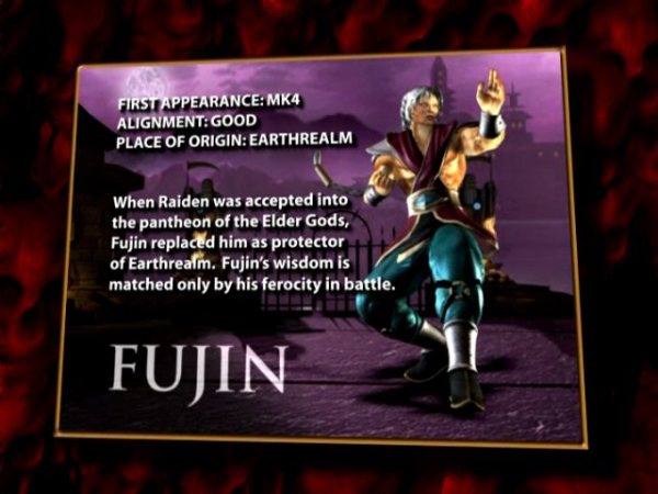 Fujin, Mortal Kombat Wiki