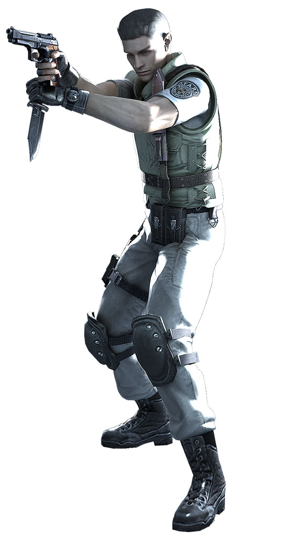 Character REveal: Hot-blooded Hero, Chris Redfield, Under The Umbrella, Contents, Resident Evil Portal