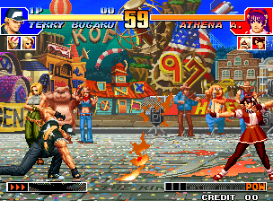 The King of Fighters '97 Global Match Vita Gameplay 