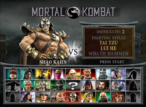 Shao Kahn Mortal Kombat - puzzle online