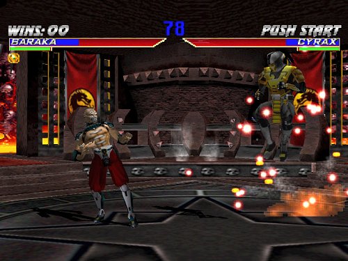 Mortal Kombat Gold (Dreamcast) Arcade as Cyrax 