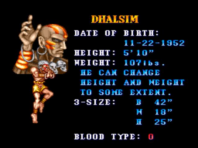 Street Fighter: Dhalsim - Street Fighter