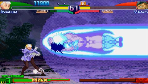 Street Fighter Alpha 3 Max - Shin Akuma - R. Dramatic Battle [ PSP