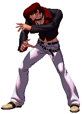 The King of Fighters XIII: Iori Yagami on Make a GIF