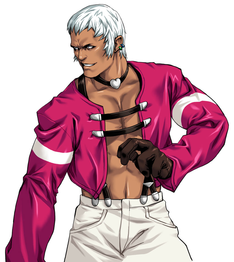 Yashiro Nanasake, The King of Fighters series artwork by Xiaoguimist.