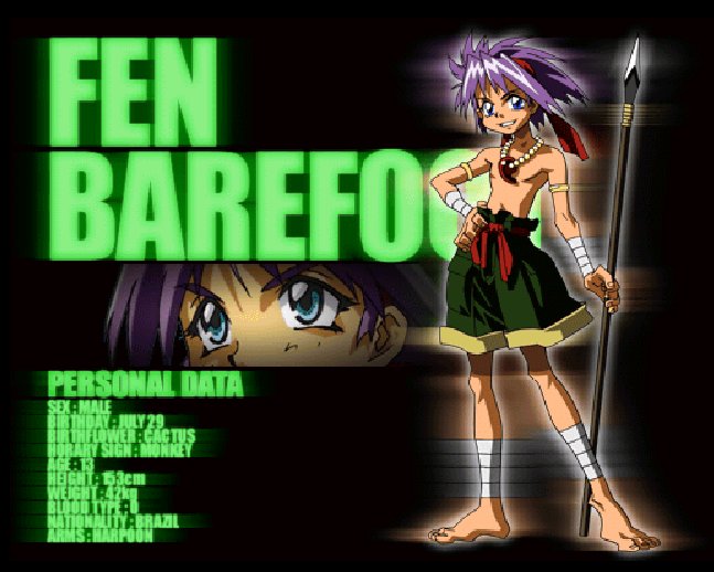 Battle Arena Toshinden 4 - Character Artwork