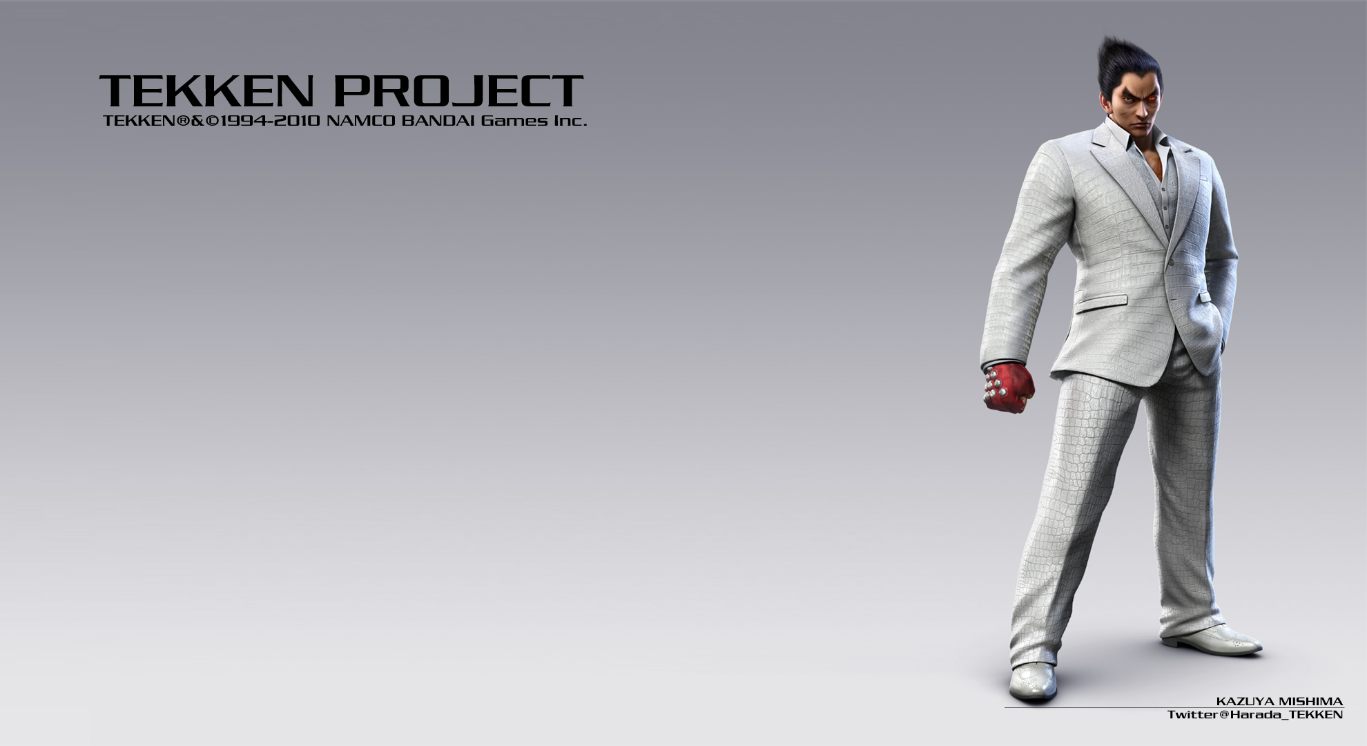 Kazuya Mishima - Tekken & Video Games Background Wallpapers on