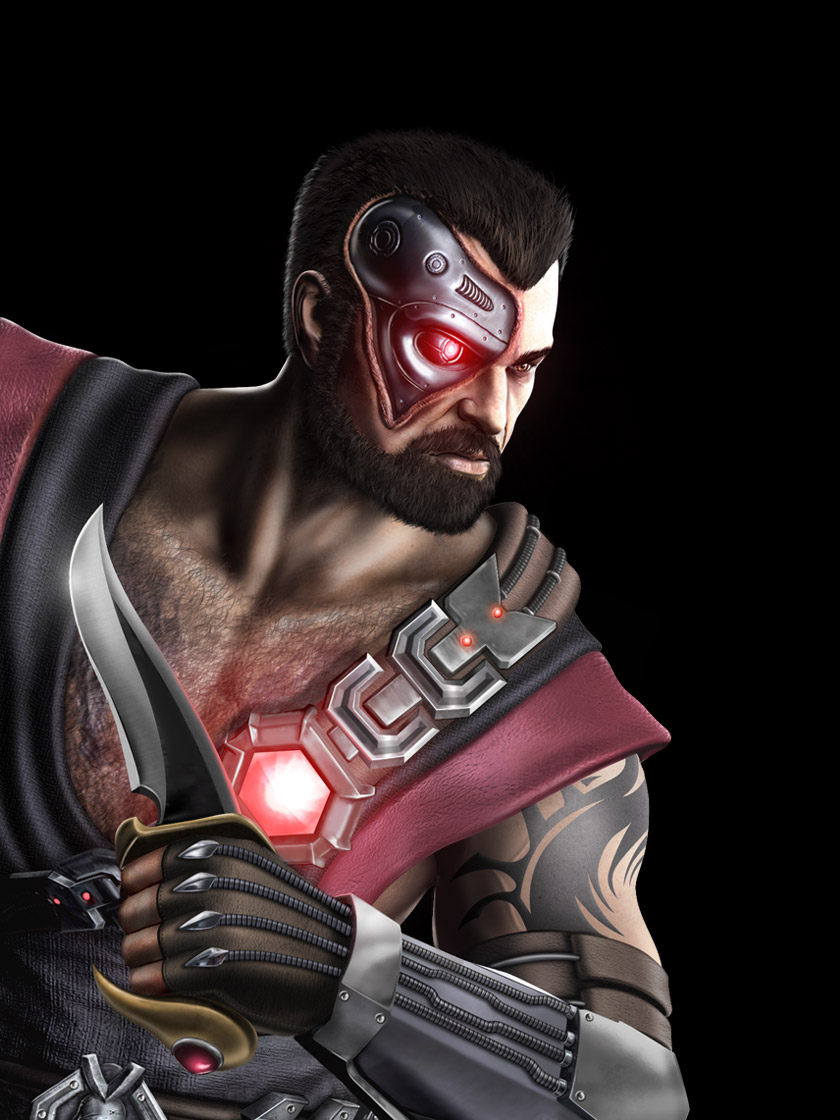 Image of kano from mortal kombat 11