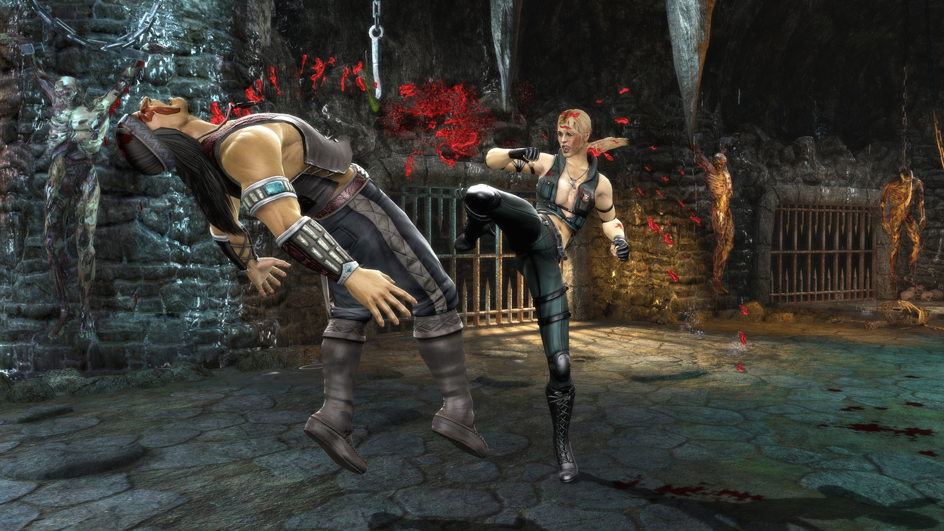 mortal kombat 9 pc split screen