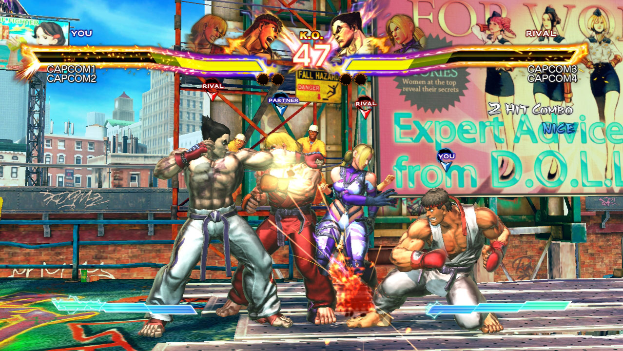 Tekken vs Street Fighter