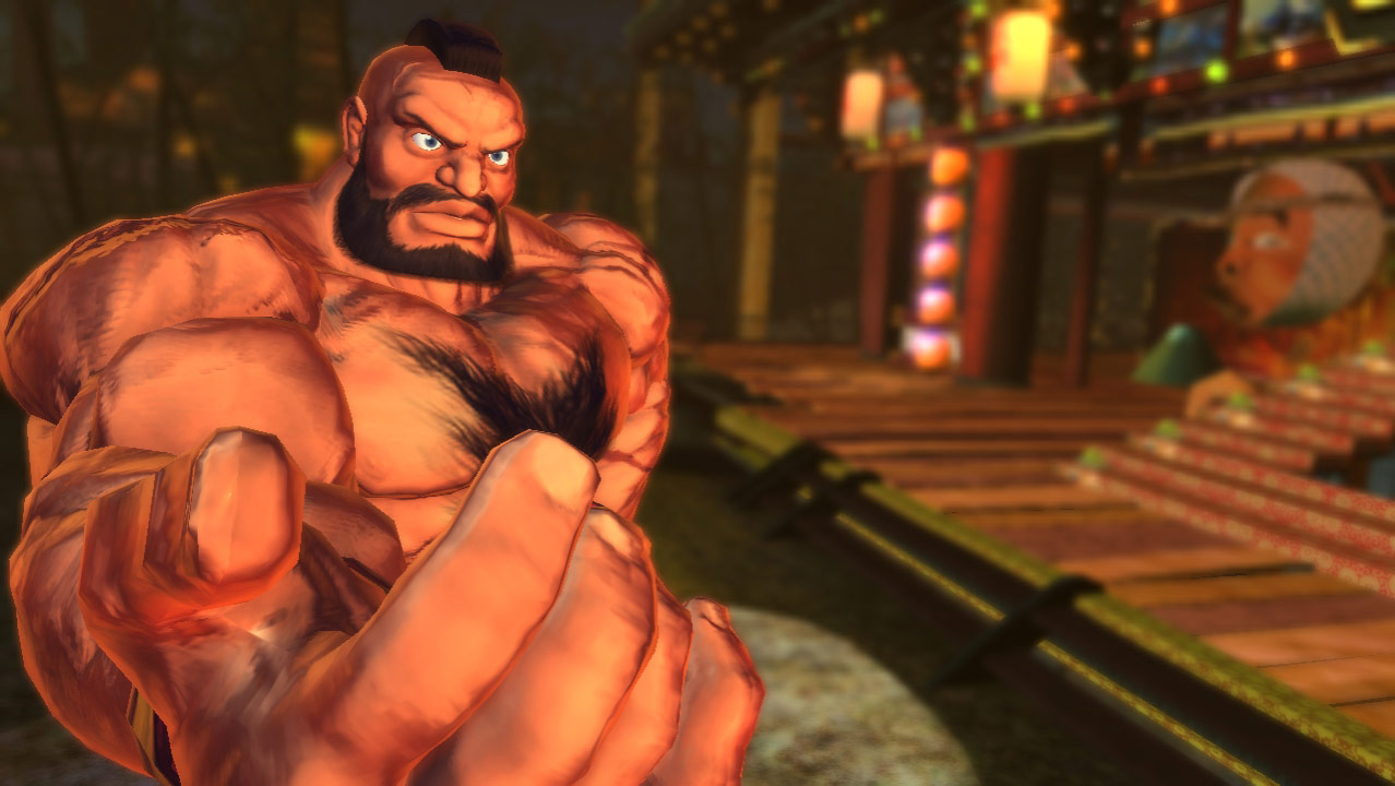 Zangief In-Game Image Double Lariat, Images, Street Fighter II, Museum