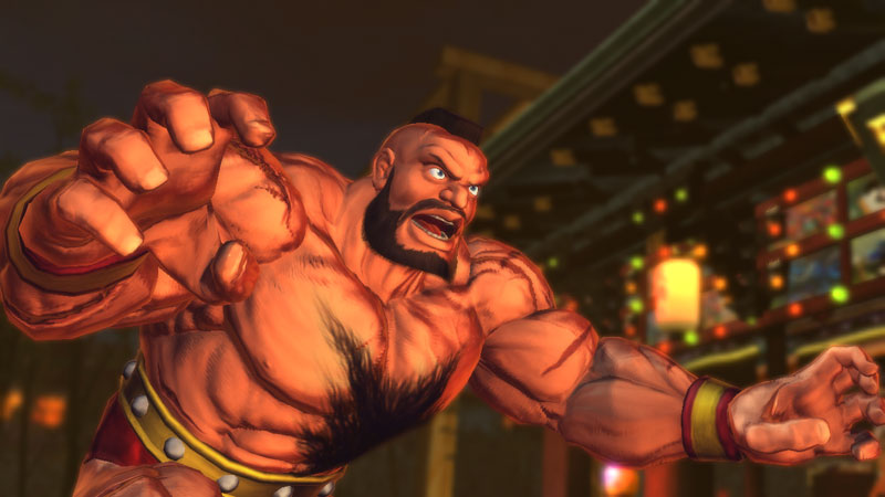 Zangief In-Game Image Double Lariat, Images, Street Fighter II, Museum