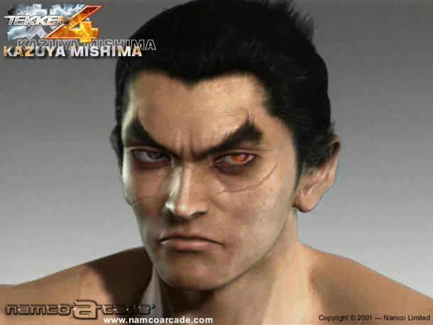 Bill Games - Kazuya Mishima é o antagonista secundário