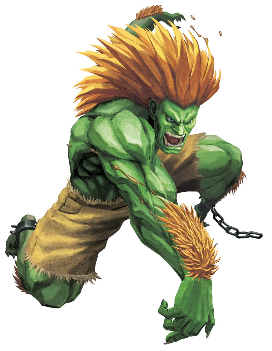 Blanka Character Images, Images, Street Fighter II, Museum