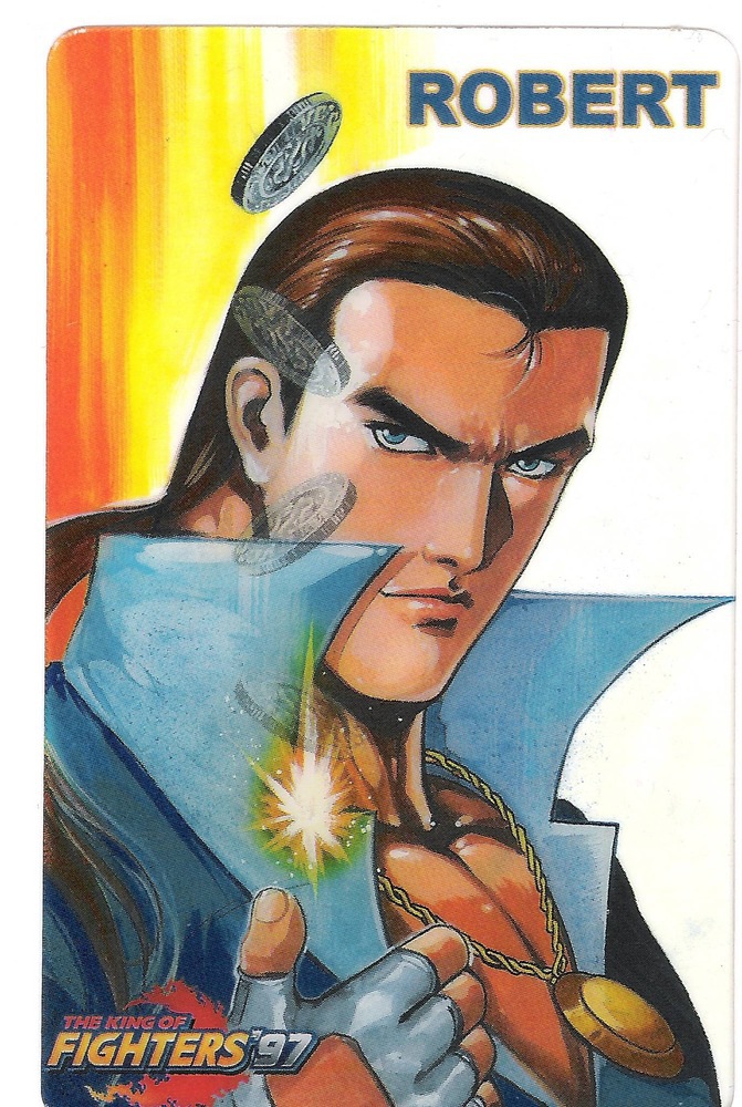 Robert Garcia The King of Fighters 97 SNK KOF97 Hologram Card Very Rare  Japanese