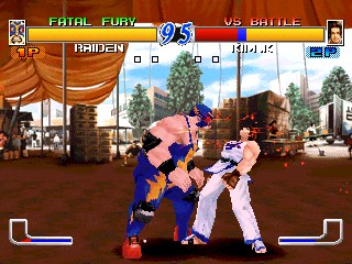 Screenshot of Fatal Fury: Wild Ambition (PlayStation, 1999) - MobyGames