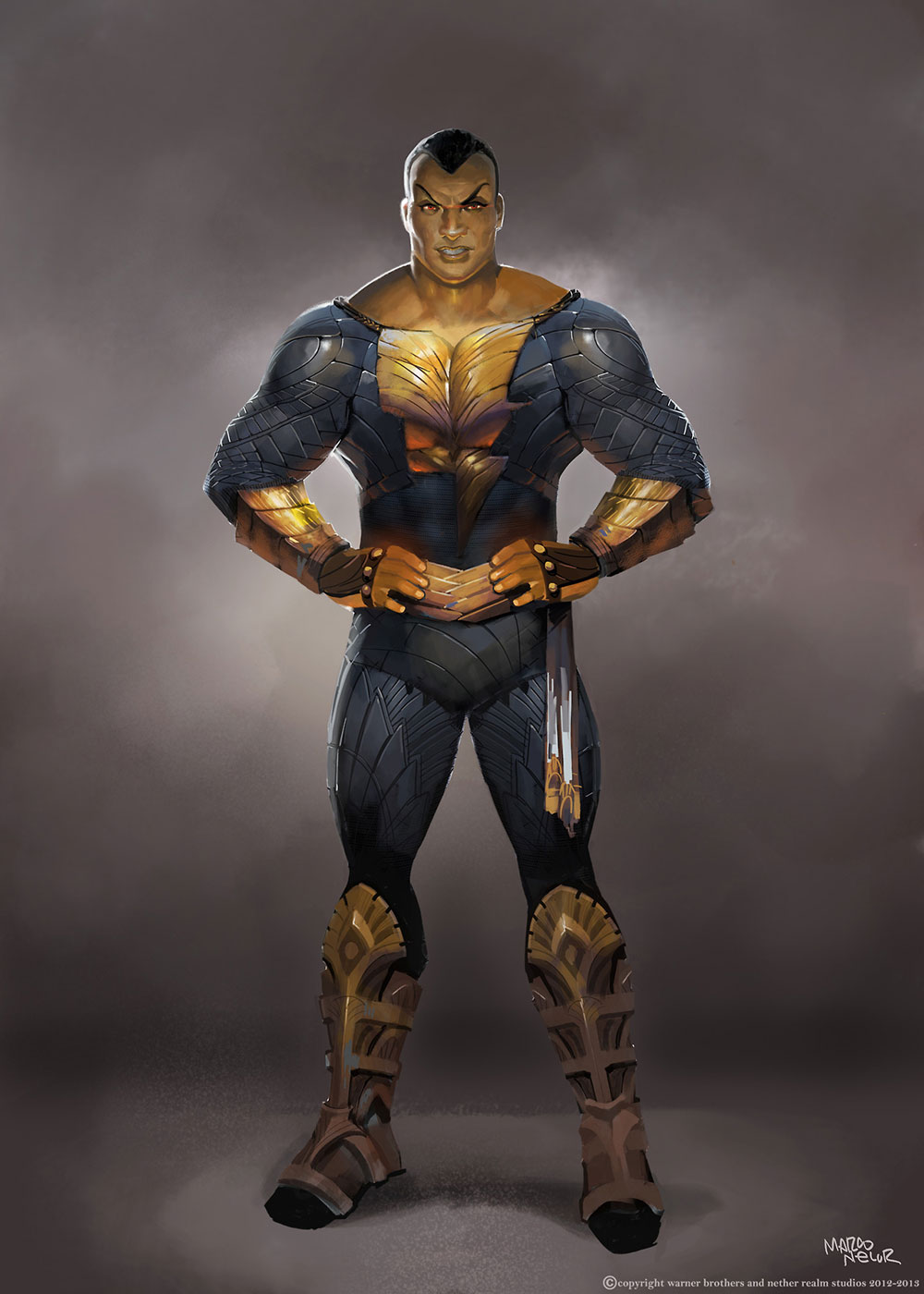 Black Adam entra no elenco de Injustice