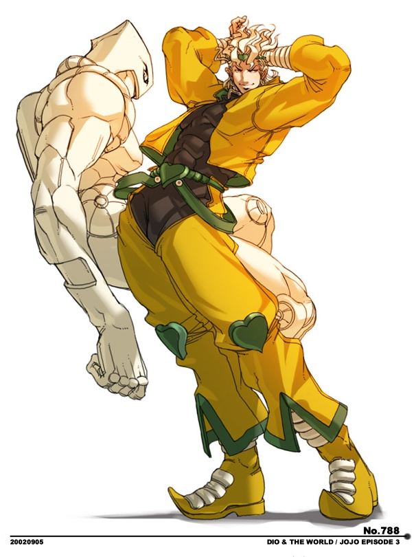 JoJo Dio pose