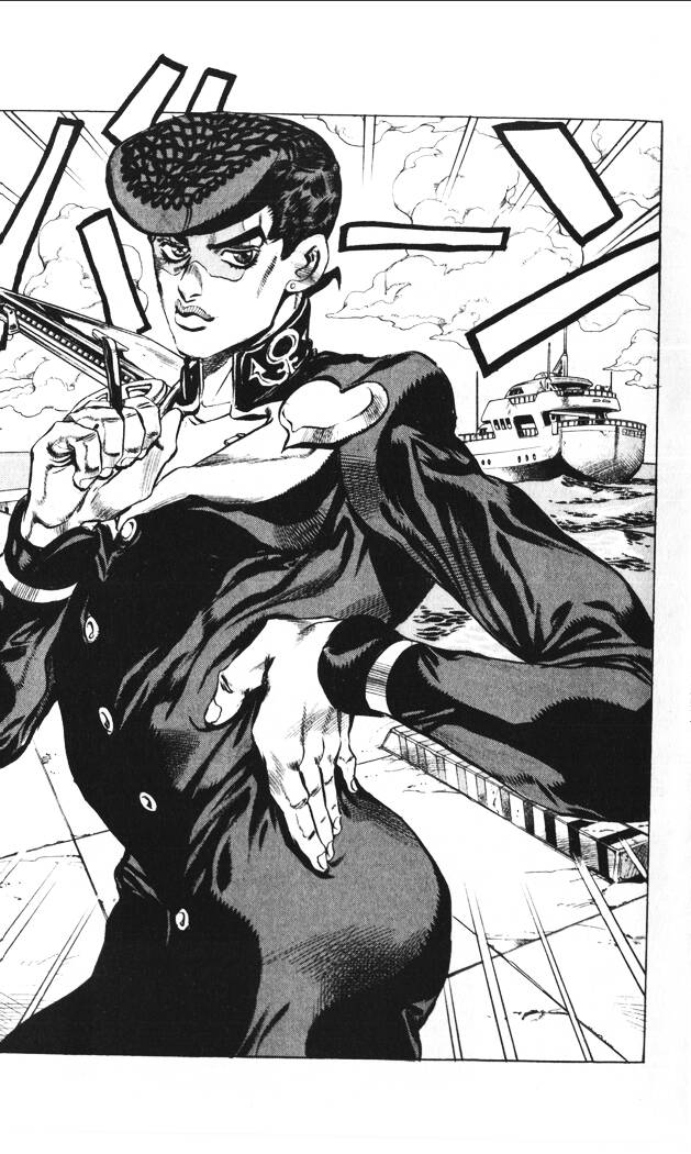 Jojo Narancia Manga Black And White