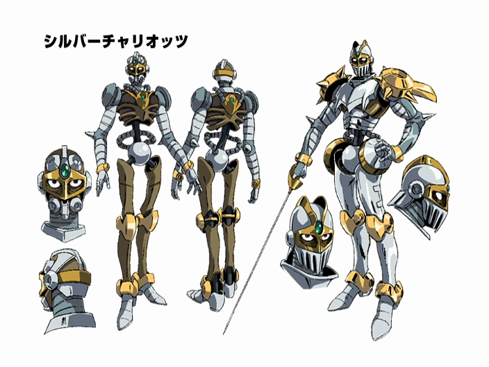 Question: Am I the only Who prefers Silver Chariot's design in the OVA  compared to the anime? : r/StardustCrusaders