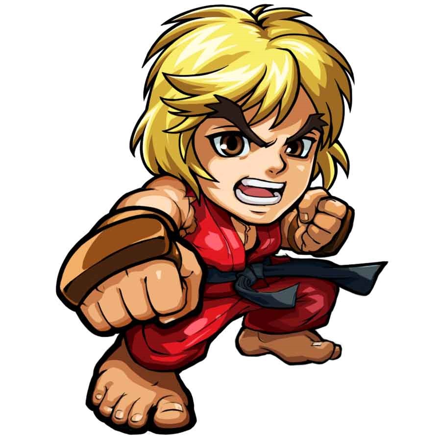 Ken Imagens do personagem, Images, Street Fighter II, Museu